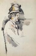 Paul Cezanne Man with a Pipe Germany oil painting artist